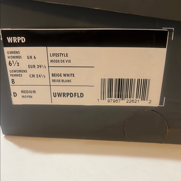 Brand New Women's Cream and Tan Sneakers - Picture 2 of 5